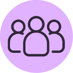 team icon purple